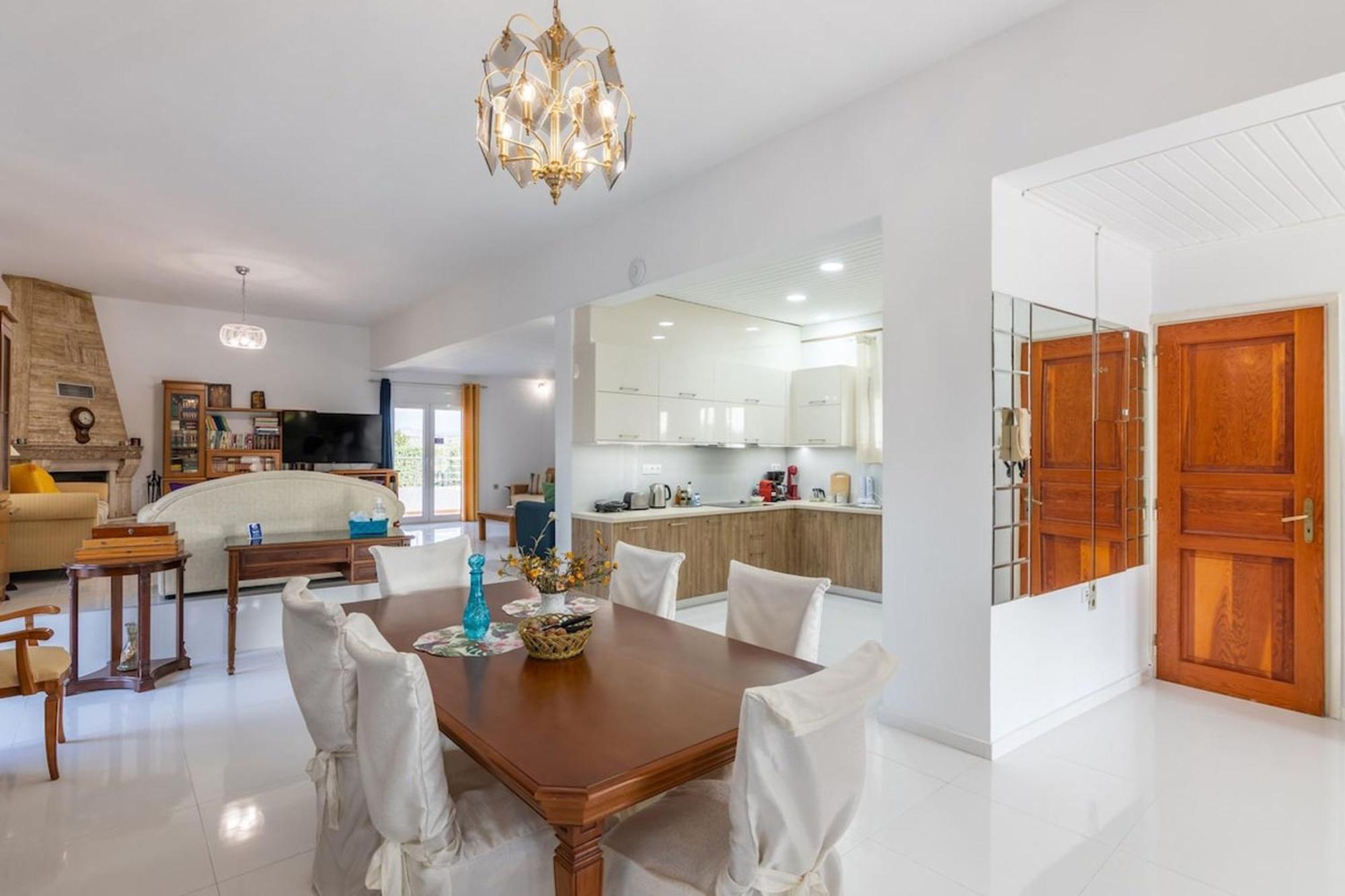 Amazing Villa Chrysanthi With Private Pool In Heraklion Epano Vathia エクステリア 写真