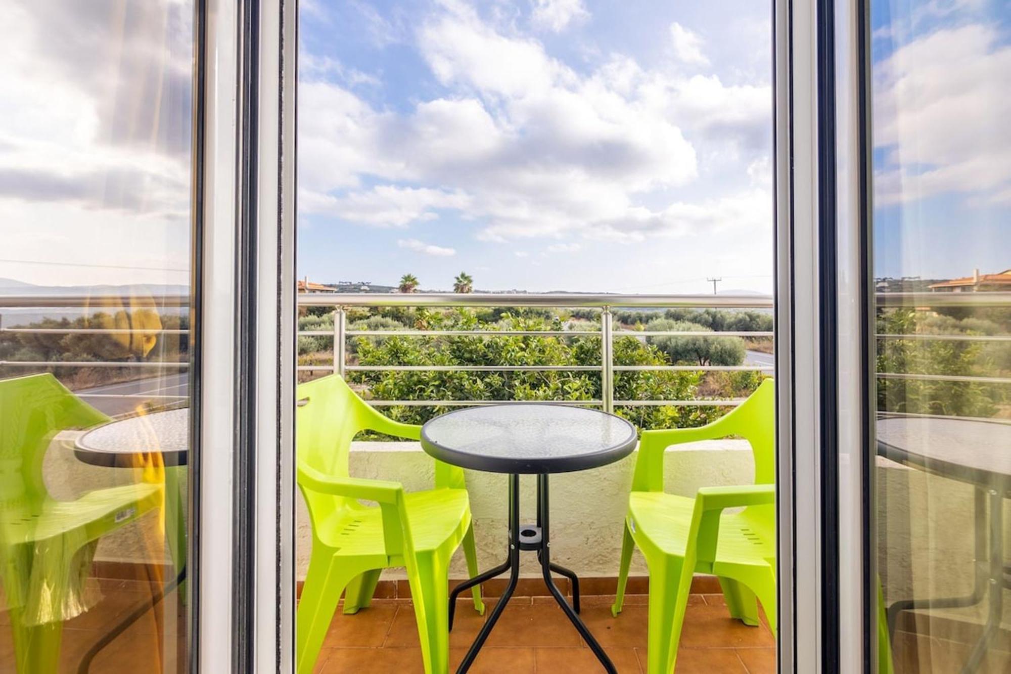 Amazing Villa Chrysanthi With Private Pool In Heraklion Epano Vathia エクステリア 写真
